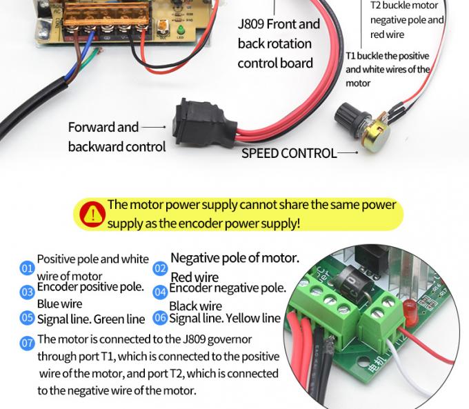 6v 12v 25mm Brushed DC Getriebe Motor Encoder JGA25-370B Hochdrehmoment 13