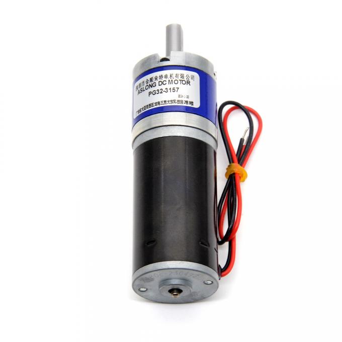 12V/24V PG32-3157 Bürstenplanetäres Getriebe Mikromotor 24V Gleichstromplanetäres Getriebe Motor 19