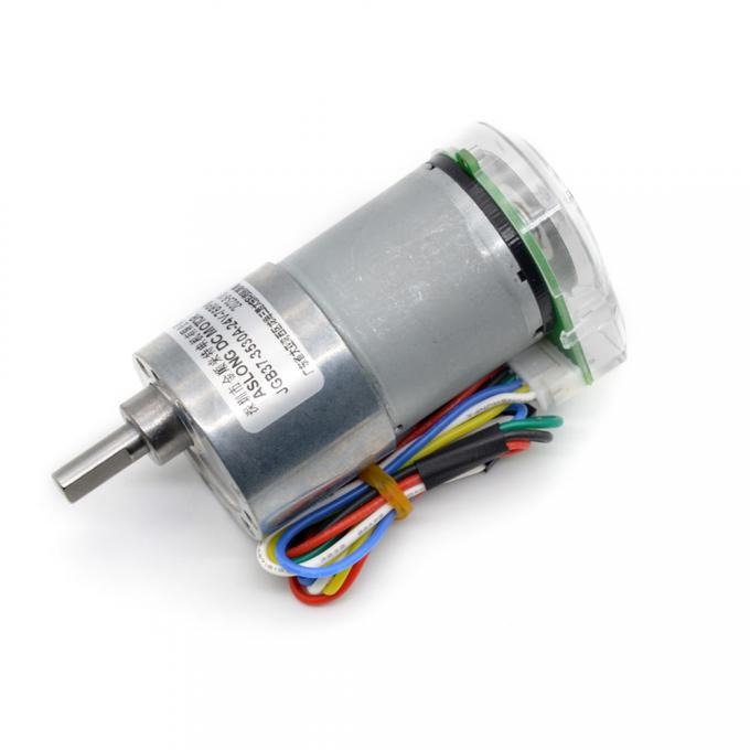 Hochdrehmoment 24V 59RPM JGB37-3530A Hochdrehmoment Niedriggeschwindigkeit Gleichspannungsgetriebe Elektromotor 37mm 16