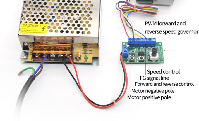 Hochwertiger 24V-Verzögerungsmotor JGB37-3625 Mini elektrischer Bürstenloser Gleichspannungsmotor 17