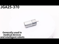 Bürstete kleines reines DC Metall ASLONG Motorjga25-370 6/12/24 V 7.5-1931RPPM Reduzierungs-Motor