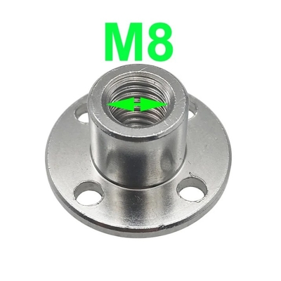 M8 Scheibenkupplungs-Nuss-innerer Durchmesser 8MM für die verlegte Welle des Motors