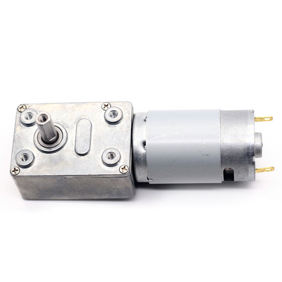 ASLONG JGY-395 12V/24V 46*32MM DC Turbine Schneckenreduzierungsmotor Selbsthemmender Motor Schneckengetriebemotor