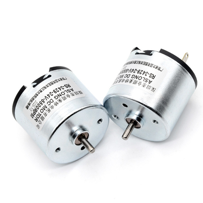 Kohlebürste-drehmomentstarker Mikromotor-DC-Hochgeschwindigkeitsbewegungslieferanten-DC-Motor ASLONG RS-3429 12/24V 5500-7500RPM