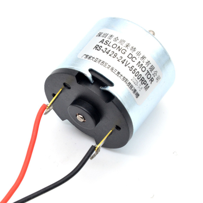 Kohlebürste-drehmomentstarker Mikromotor-DC-Hochgeschwindigkeitsbewegungslieferanten-DC-Motor ASLONG RS-3429 12/24V 5500-7500RPM