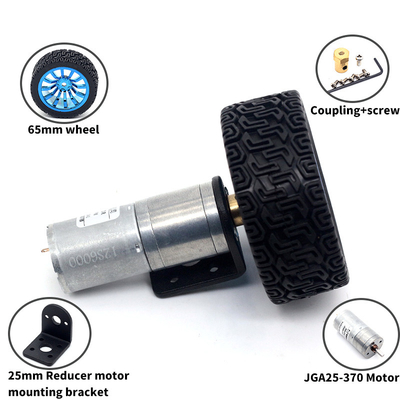 ASLONG JGA25-370TC 25mm Gleichspannungsreduktionsmotor Intelligentes Auto Rad Befestigungsrahmen Kopplungsmotor Hülle 12 Volt elektrische Motoren