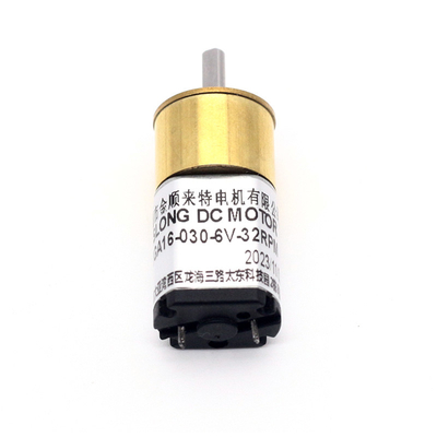 ASLONG JGA16-030 15,5mm 6V 26-800RPM Gleichspannungsmotor mit Bürstengereduktionsmotor