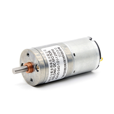 ASLONG 25mm Intelligenter Roboter Mikro-DC-Reduktionsmotor JGA25-340 12V 16-1818RPM Hochdrehmoment Mikro-gearten DC-Motor