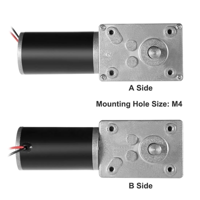 Selbstverriegelungs-Doppellager-Reduktionsmotor A58SW31ZYS Mikro-DV-Gangmotor Doppelachs 12V 24V-DV-Wurm-Gangmotor