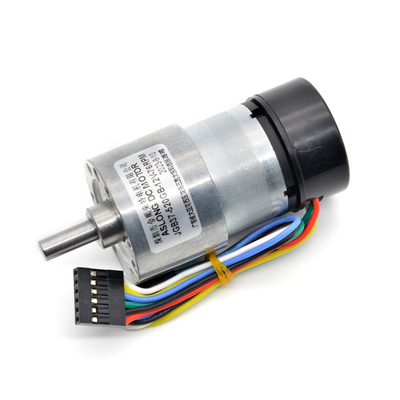 Hall Encoder Gleichspannungsmotor mit Hinterdeckel JGB37-520GB Dc Getriebemotor 12v mit Encoder Mini Dc Motor mit Encoder