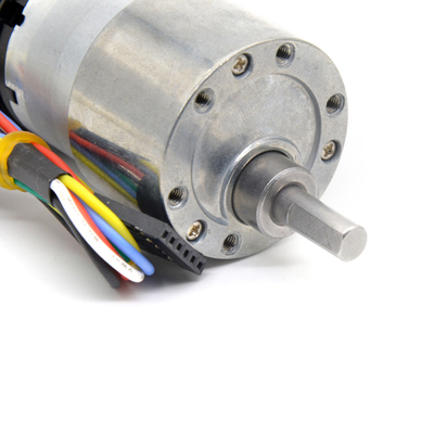 Hall Encoder Gleichspannungsmotor mit Hinterdeckel JGB37-520GB Dc Getriebemotor 12v mit Encoder Mini Dc Motor mit Encoder