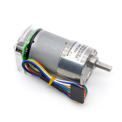 Mikro-DC-Low-Speed-Kleinermotor 12V/24V JGB37-3530A Optoelektronische Encoder Verzögerungsmotor 24v DC-Motor Encoder