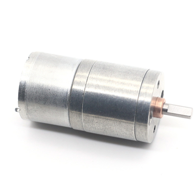 Zentrale Ausgangswelle eines Mikro-DC-Verzögerungsmotors 25 mm Mini-Motor DC-Bürstenradmotor JGA25-310