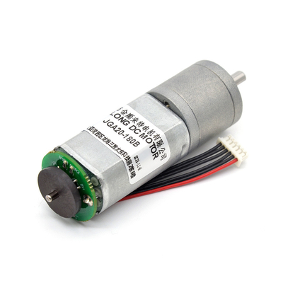 12 V mit Encoder JGA20-180B 12 V DC-Motor mit Encoder Kleiner 12 V DC-Motor