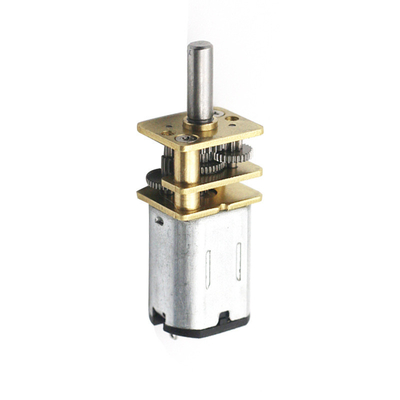 12 mm gebürsteter Gleichspannungsmotor 1000:1 Miniatur Gleichspannungsmotor mit niedriger Geschwindigkeit 6V