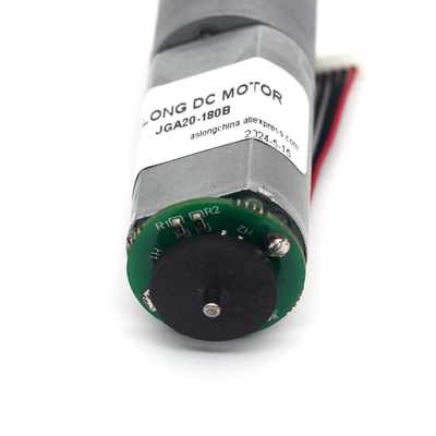 Brush Motor Encoder JGA20-180B 12V 21RPM 1:374 12v Dc Motor mit Encoder Micro Dc Getriebe Motor mit Encoder