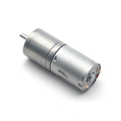 Elektrische Mikromotoren mit hohem Drehmoment und hoher Geschwindigkeit JGA25-370 24V 7,5 RPM 25mm Dc Low Speed Motor