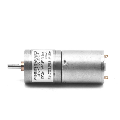 Elektrische Mikromotoren mit hohem Drehmoment und hoher Geschwindigkeit JGA25-370 24V 7,5 RPM 25mm Dc Low Speed Motor
