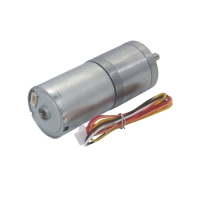 Niedriggeschwindigkeits-Hochdrehmoment JGA25-2430 Bürstenloser Gleichspannungsmotor 12v24v Hochdrehmoment Spur Gear Dc-Motor