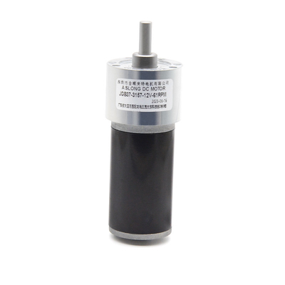 Kleiner Mikromotor mit Getriebe JGB37-3157 24V 61RPM 1:131 Getriebe Niedriggeschwindigkeit Niedriggeräusch Mikromotor Dc