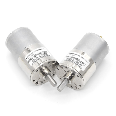 Mini Gleichstromgetriebemotor 37mm ZGA37-3530 12V 24V Zentralausgang Getriebe Niedriggeschwindigkeitsmotor