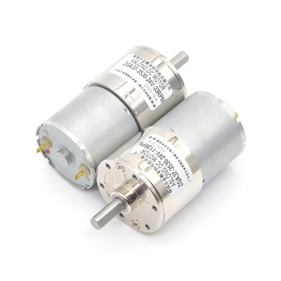 Mini Gleichstromgetriebemotor 37mm ZGA37-3530 12V 24V Zentralausgang Getriebe Niedriggeschwindigkeitsmotor
