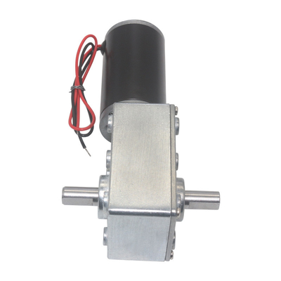Durchmesser 8mm D schreiben Doppelwelle mit Wurm-Getriebe-des Reduzierer-12v Röhrendc-Schneckengetriebemotor A58SW31ZY des Quadrat-A5840 dC-Motor24v