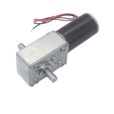 Durchmesser 8mm D schreiben Doppelwelle mit Wurm-Getriebe-des Reduzierer-12v Röhrendc-Schneckengetriebemotor A58SW31ZY des Quadrat-A5840 dC-Motor24v
