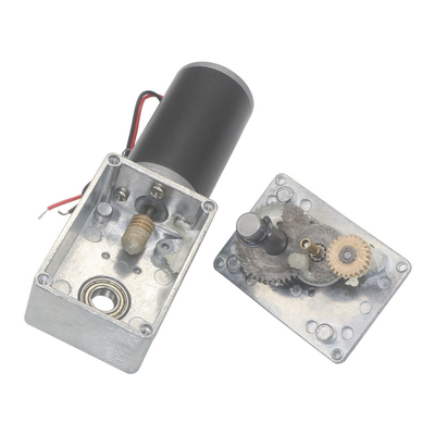Durchmesser 8mm D schreiben Doppelwelle mit Wurm-Getriebe-des Reduzierer-12v Röhrendc-Schneckengetriebemotor A58SW31ZY des Quadrat-A5840 dC-Motor24v