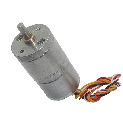 25mm BLDC schwanzlose Geschwindigkeitsregelung DC-Gang-Motor-24V 2000RPM CCW CW Bremsepmw