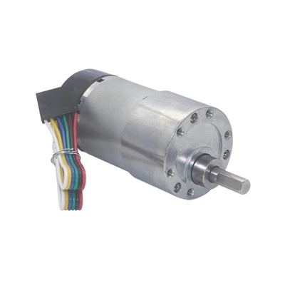 Drehmomentstarker Exzenterwellenzahnrad-Motor 1600rpm 37mm Hall Encoder Cap Protective